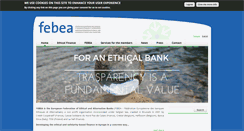 Desktop Screenshot of ethicalbankingeurope.com